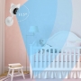 Видеоняня BabySmile Kitty Mini (датчик движения, датчик плача, ночное видение, порт SD карты до 128Гб, HD 1080P*2MPX, двухсторонняя связь)