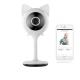 Видеоняня BabySmile Kitty Mini (датчик движения, датчик плача, ночное видение, порт SD карты до 128Гб, HD 1080P*2MPX, двухсторонняя связь)