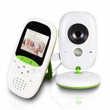 Видеоняня BabySmile Monkey (таймер кормления ребенка, датчик температуры, LCD дисплей размером 2", ночное видение, активация голосом, 8 колыбельных)