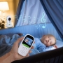 Видеоняня BabySmile Monkey (таймер кормления ребенка, датчик температуры, LCD дисплей размером 2", ночное видение, активация голосом, 8 колыбельных)