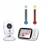 Видеоняня BabySmile Bear (LCD дисплей размером 3,2, датчик температуры помещения, ночное видение, активация голосом, высокочувствительный микрофон, динамик, таймер кормления, 8 колыбельных мелодий)