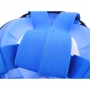 Детская панорамная маска для дайвинга и снорклинга BabySmile Black and Blue (черно-голубая, панорама 180, клапан системы "поплавок")