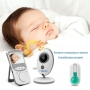 Видеоняня BabySmile Bunny (8 колыбельных мелодий, датчик температуры помещения, ночное видение, активация голосом, микрофон, динамик, LCD дисплей размером 2,5")