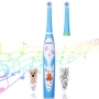 Детская электрическая зубная щетка BabySmile Kids (2 сменные насадки для детей, 8800 оборотов в мин., музыкальный таймер на 4 мелодии, эргономичная ручка) 