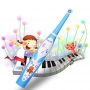 Детская электрическая зубная щетка BabySmile Kids (2 сменные насадки для детей, 8800 оборотов в мин., музыкальный таймер на 4 мелодии, эргономичная ручка) 