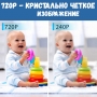 Видеоняня BabySmile Кроха (дистанционное управление поворотом, ночное видение, аудио двухсторонняя связь)