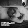 Видеоняня BabySmile Крош (автоматический поворот за ребенком, датчик движения, 1080P, ночное видение)
