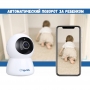 Видеоняня BabySmile Panda 2.0 (автоматический поворот за ребенком, датчик движения, 2MPX, 1080P, ночное видение, аудио двухсторонняя связь)