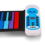 Гибкое пианино-синтезатор для детей BabySmile Music Rainbow MR49 (49 клавиш, 14 мелодий, генератор ритма и аккордов)