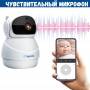 Видеоняня BabySmile Robot (автоматический поворот за ребенком, датчик движения, 1080P, ночное видение)