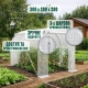Теплица парник PlantBox (300х200х200 см, 6м2, армированная плёнка UV-4, оцинкованный металл)