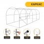 Теплица парник PlantBox (450х200х200 см, 9м2, армированная плёнка UV-4, оцинкованный металл)