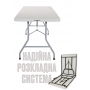 Стол раскладной туристический EasyCamp для пикника, рыбалки (столешница HDPE, стальной каркас)